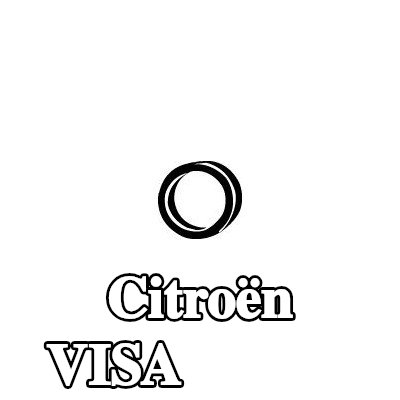 VEGAZ حامل العادم — Citroën Visa