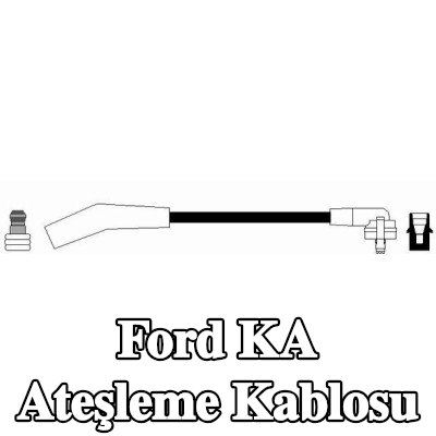 NGK Ateşleme kablosu 100cm — 2000 Ford Ka
