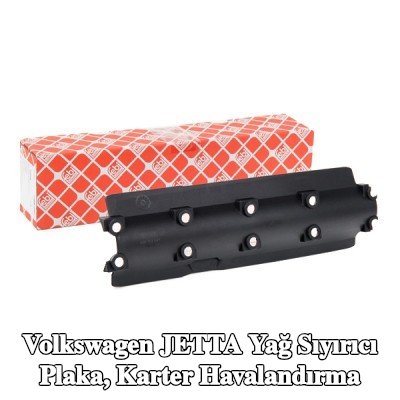 FEBI BILSTEIN Yağ Sıyırıcı Plaka, karter havalandırma — Volkswagen Jetta