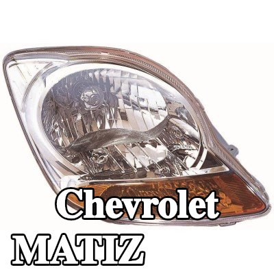 ABAKUS المصباح الأيمن, H4, مع محرك لتسوية المصابيح الأمامية, بدون لمبة — Chevrolet Matiz