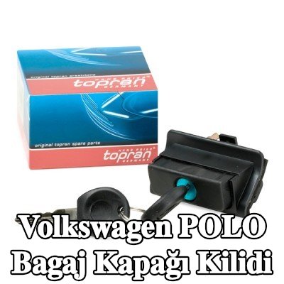 TOPRAN Bagaj kapağı kilidi, dış — 2000 Volkswagen Polo