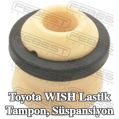 FEBEST Lastik tampon, süspansiyon Arka aks — Toyota Wish