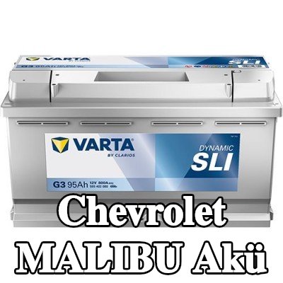 VARTA Dynamic SLI Akü, G3 — 2003 Chevrolet Malibu