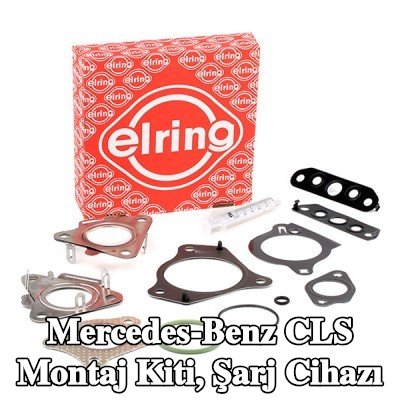 ELRING Montaj Kiti, conta/sızdırmazlık elemanları ile şarj cihazı — 2005 Mercedes-Benz Cls