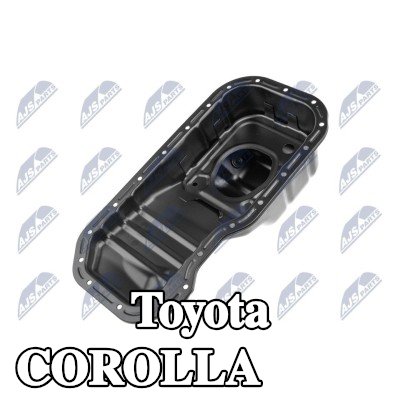 NTY حوض الزيت بدون فتحة لمستشعر مستوى الزيت — 1991 Toyota Corolla