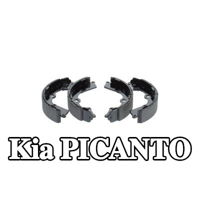 BOSCH مجموعة أحذية الفرامل — 2004 Kia Picanto