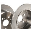 RIDEX Arka aks fren diski, Outer Diameter: 269mm, düz, Kaplamasız, Dökme Demir, cıvata/vida olmadan — 1990 Lexus Es (6)
