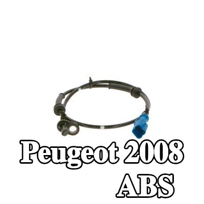 BOSCH مستشعر ABS للمحور الخلفي, مع كابل — Peugeot 2008