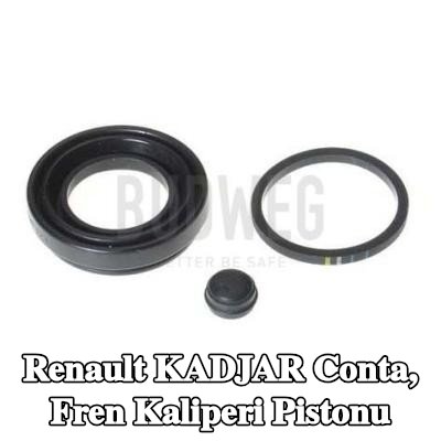 BUDWEG CALIPER Conta, fren kaliperi pistonu — Renault Kadjar