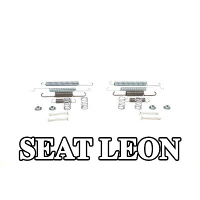 BOSCH مجموعة تركيب حذاء الفرامل مع نوابض — SEAT Leon