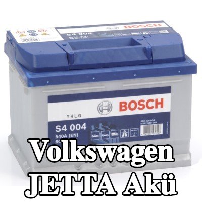 BOSCH Akü S4, 004 — 1990 Volkswagen Jetta