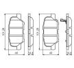 BOSCH Fren balatası seti 14, 3mm — Peugeot 4008 (10)