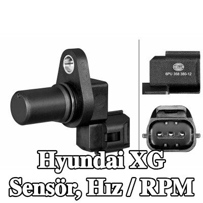 HELLA Sensör, hız / RPM — 2000 Hyundai Xg