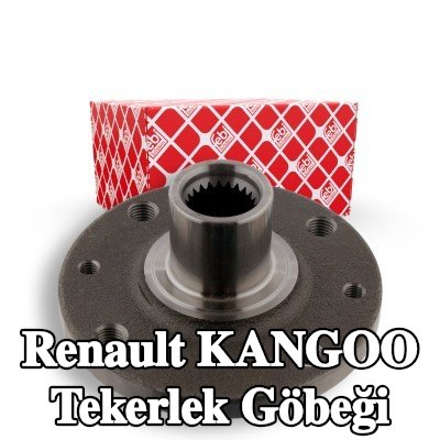 FEBI BILSTEIN Tekerlek göbeği ön aks sol, Ön Aks Sağ, tekerlek yatağı olmadan — Renault Kangoo