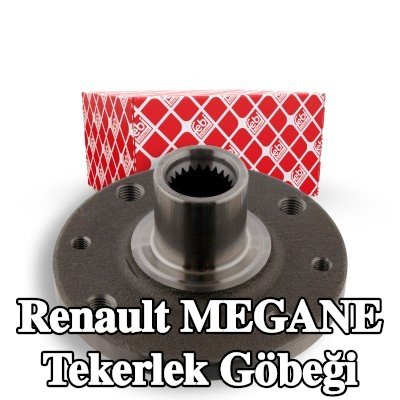 FEBI BILSTEIN Tekerlek göbeği ön aks sol, Ön Aks Sağ, tekerlek yatağı olmadan — 2000 Renault Megane