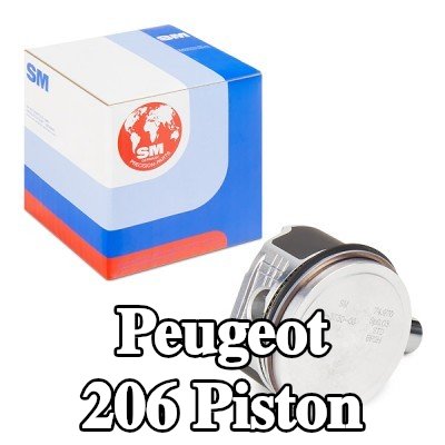 IPSA Piston segmanlı piston — Peugeot 206