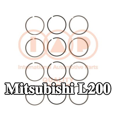 IAP QUALITY PARTS مجموعة حلقات المكبس — 2010 Mitsubishi L200