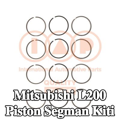 IAP QUALITY PARTS Piston Segman Kiti — 2010 Mitsubishi L200