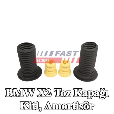 FAST Toz kapağı kiti, amortisör Ön Aks, Sol Ön Aks, Ön Aks Sağ, Ön aks her iki taraf — BMW X2