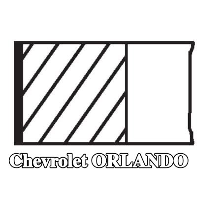 MAHLE مجموعة حلقات المكبس — 2011 Chevrolet Orlando