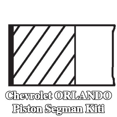 MAHLE Piston Segman Kiti — 2011 Chevrolet Orlando
