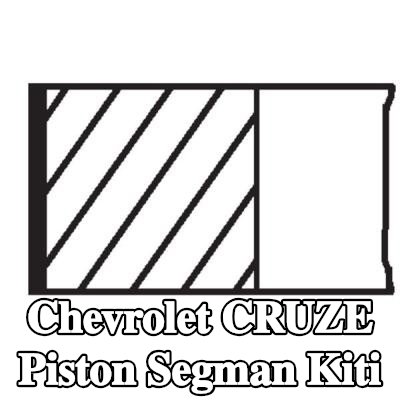 MAHLE Piston Segman Kiti — 2009 Chevrolet Cruze