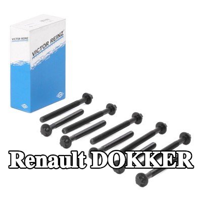 REINZ مجموعة البراغي, رأس الأسطوانة M11, 126mm — Renault Dokker