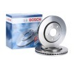 BOSCH Fren diski Dış Çap: 302mm, Havalandırmalı, Yağlanmış — 2008 Volkswagen Routan (1)