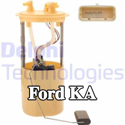 DELPHI وحدة تغذية الوقود ديزل, بدون حشية/مانع تسرب, بدون مستشعر ضغط — Ford Ka