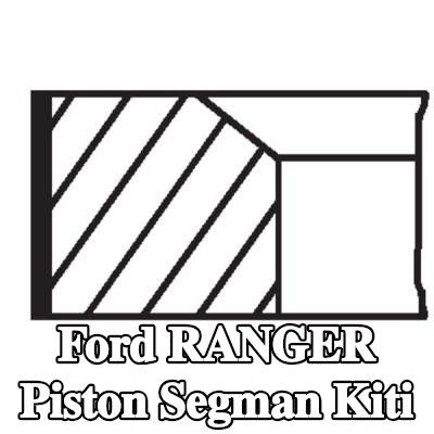 MAHLE Piston Segman Kiti — 2000 Ford Ranger
