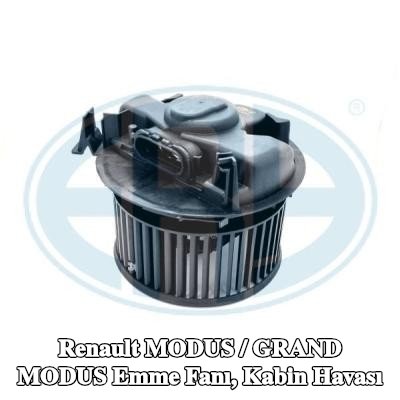 ERA Emme Fanı, kabin havası — Renault Modus / Grand Modus