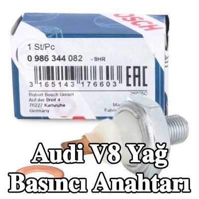 BOSCH Yağ basıncı anahtarı — Audi V8