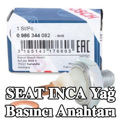 BOSCH Yağ basıncı anahtarı — SEAT Inca