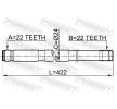 FEBEST Tahrik mili Ön Aks Sol, 422mm — Nissan Almera (2)