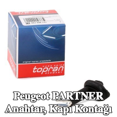 TOPRAN Anahtar, kapı kontağı — Peugeot Partner