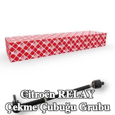 FEBI BILSTEIN Rot kolu grubu OE Turbo YENİ, Sol Ön Aks, Ön Aks Sağ, kilit somunu ile — 2002 Citroën Relay