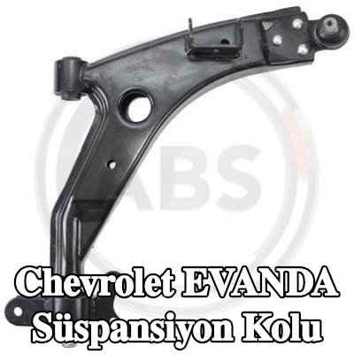 A.B.S. Çelik Süspansiyon Kolu, bilyeli mafsal ile, lastik yatağı ile — Chevrolet Evanda