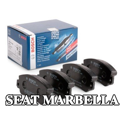 BOSCH مجموعة وسادات الفرامل 18mm — SEAT Marbella