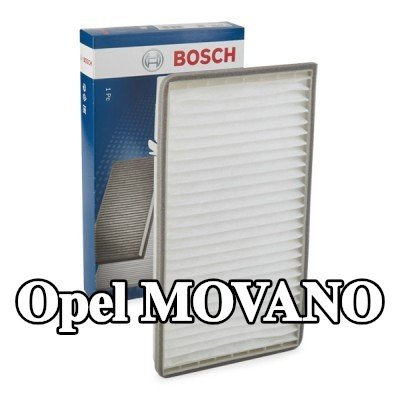 BOSCH مرشح حبوب اللقاح Particulate Filter — Opel Movano