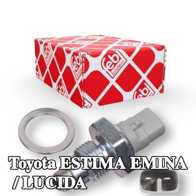 FEBI BILSTEIN مفتاح مصباح الرجوع للخلف مع حلقة مانعة للتسرب — Toyota Estima Emina / Lucida