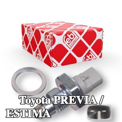 FEBI BILSTEIN مفتاح مصباح الرجوع للخلف مع حلقة مانعة للتسرب — Toyota Previa / Estima