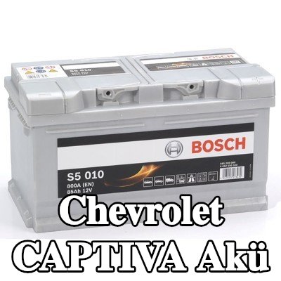 BOSCH Akü S5, 010 — 2008 Chevrolet Captiva