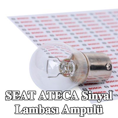 BOSCH Sinyal lambası ampulü P21W, 12V — SEAT Ateca