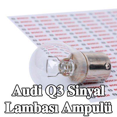 BOSCH Sinyal lambası ampulü P21W, 12V — Audi Q3