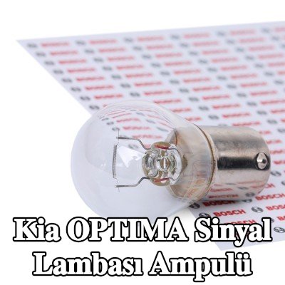 BOSCH Sinyal lambası ampulü P21W, 12V — Kia Optima