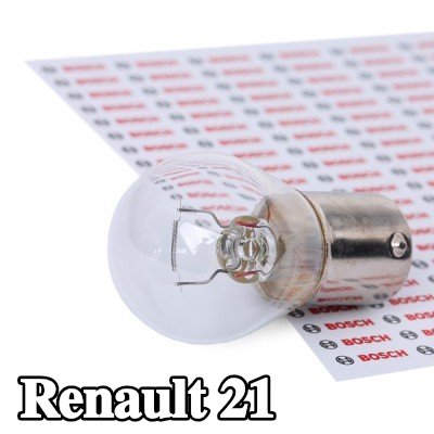 BOSCH لمبة مؤشر P21W, 12V — Renault 21