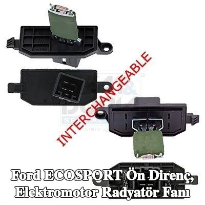 MEAT & DORIA Ön direnç, elektromotor radyatör fanı — Ford Ecosport