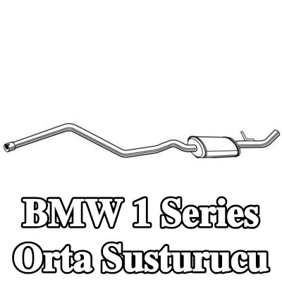 VEGAZ Orta susturucu 2250mm — 2011 BMW 1 Series