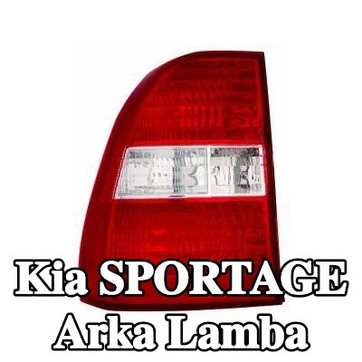 ABAKUS Arka lamba Sol, ampul içermez, ampul yuvası olmadan — 2004 Kia Sportage