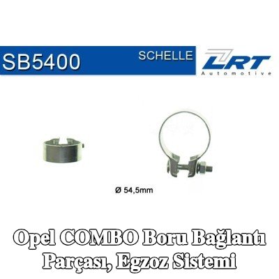 LRT Boru bağlantı parçası, egzoz sistemi — 2011 Opel Combo